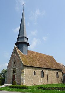 Ang Simbahan sa Saint-Martin, sa Grandvillier