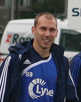 Samuelsen in 2007 als speler van Viking FK