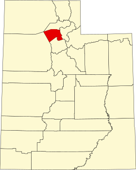Localisation de Comté de Davis(Davis County)