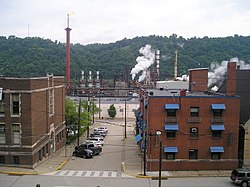 Skyline of Monessen