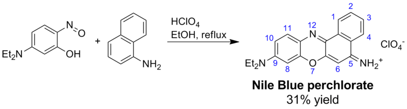 Nile Blue perchlorate synthesis