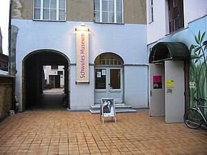 Entrance to Schwules Museum*'s former Kreuzberg location 1988 - 2013