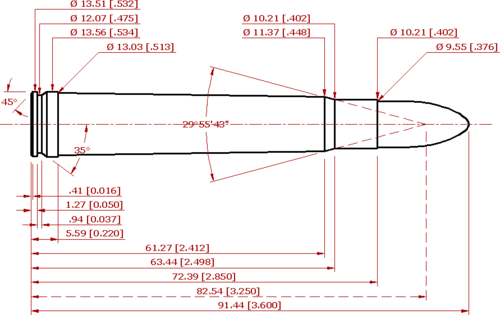 .375 H&H Magnum Schematic