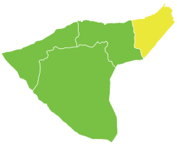 al-Malikiyah District in Syria