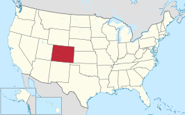 Locatie van Colorado