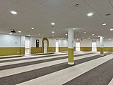 The women's prayer hall in the mosque