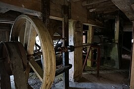 mécanisme du moulin de Livry