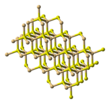 3D model of the structure of hawleyite