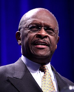 Herman Cain helmikuussa 2011