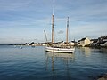 Le Popoff dans le port de l'Île-Tudy.