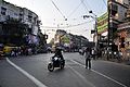 MG Road and Surya Sen Street Crossing