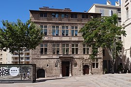 The sixteenth century Maison Diamantée which houses the Musée du Vieux Marseille