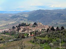 Panorama di Montefioralle