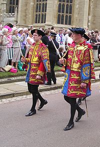 Pursuivants in procession, 2006