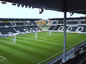 Das Stadion nach dem Umbau (2008)