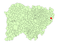 Localisation de Peñaranda de Bracamonte