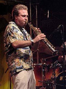 Tim Garland at Moers Festival 2004, Germany