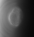 E Wollekewierbel um Südpol (Cassini 2012)