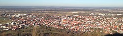 Panorama of the town