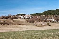 Skyline of Saint-Dizier-en-Diois