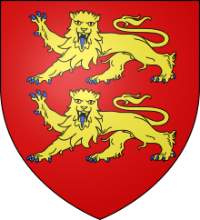 Le blason de la Normandie