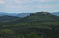 Bjerget Gohrisch (naturpark Sachsisk Schweiz)