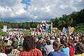 Bread and Puppet Circus mit Band im August 2009