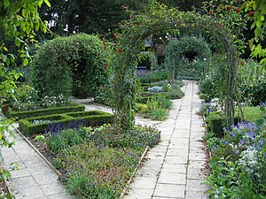 Le parc du château d'Arlay.