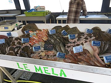 Vente directe du poisson sur le quai