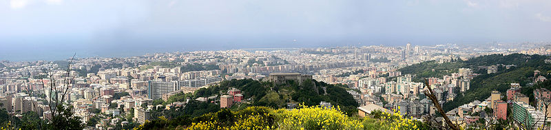 Genova - Panorama dai Camaldoli