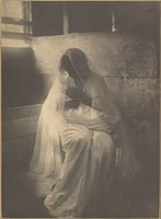 The Manger (Krmení, Ideal Motherhood, Ideální mateřství), 1899, (Google Art Project)