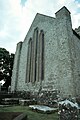 Façade est de l’église