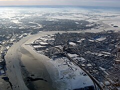 Aalborg durant l'hiver.