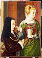 Ritratto presunto di Maddalena di Borgogna, presentata da Maria Maddalena (1490-1495).