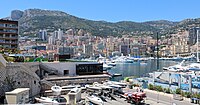 Port Hercule mit Blick auf La Condamine