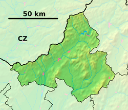 Dlžín is located in Trenčín Region