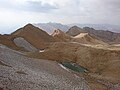 Vue vers le sud depuis le sommet de Kolonchin.