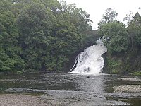 thác nước ở thành phố Coo / waterval in Coo