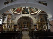 Church interior in 2017