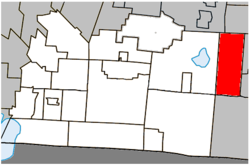 Location within Brome-Missisquoi RCM