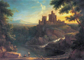 Cilgerran Castle by George Barret circa 1778