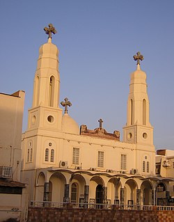 Koptská pravoslavná katedrála Panny Marie v Chartúmu.