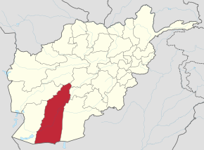 Kart over Helmand