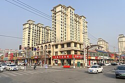 益昌中路与金雀街交叉处（2024年1月）