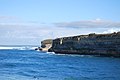 The headland of the harbour at Port Campbell