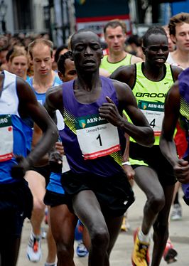 Komon bij de Singelloop Utrecht in 2010