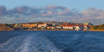 Strömstad on the mainland, August 2012