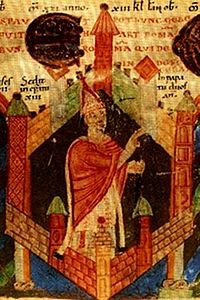 Victor II. Pontifikale Gundekarianum (Codex B4, Diözesan-Archiv Eichstätt), ~ 1071/72.