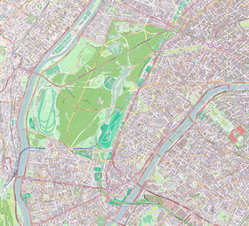 voir sur la carte du 16e arrondissement de Paris