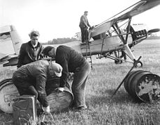 Eine L-60 bei der Schädlingsbekämpfung, 1964